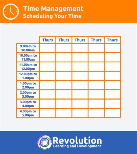 Schedule your .